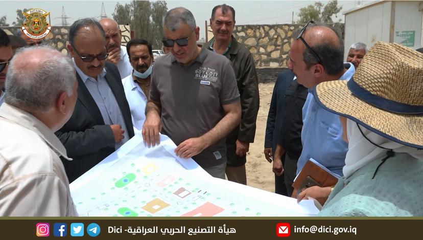 تقرير/ زيارة رئيس هيأة التصنيع الحربي لمصنعي بدر وعقبة للاطلاع على خطوط الإنتاج