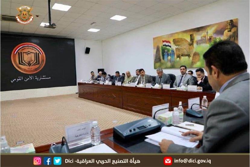 نائب رئيس هيأة التصنيع الحربي يشارك في اجتماع وكلاء مجلس الامن الوطني
