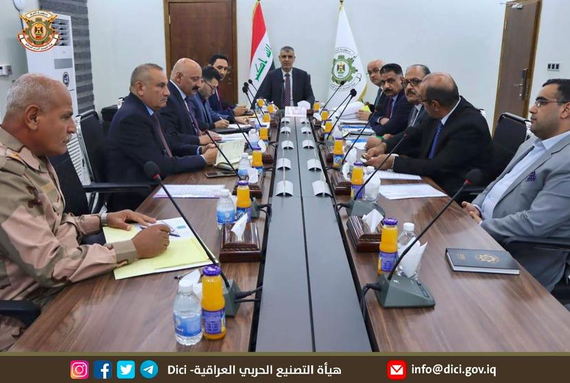 مجلس إدارة التصنيع الحربي يعقد اجتماعه الدوري الخامس